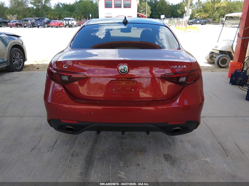 2018 Alfa Romeo Giulia Ti Sport Rwd VIN: ZARFAECN5J7580985 Lot: 44925676