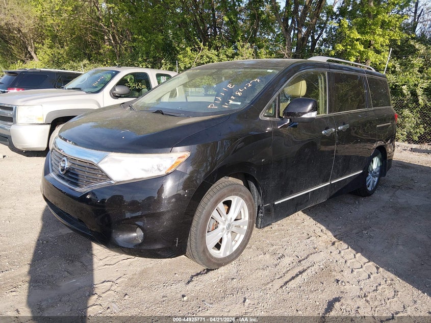 Vin: jn8ae2kp1c9043262, lot: 45423150, nissan quest sl 20122