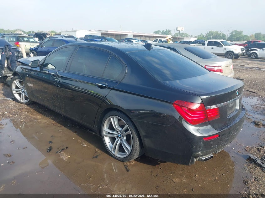 Vin: wbaye8c5xdd133385, lot: 45423171, bmw 750li 20133