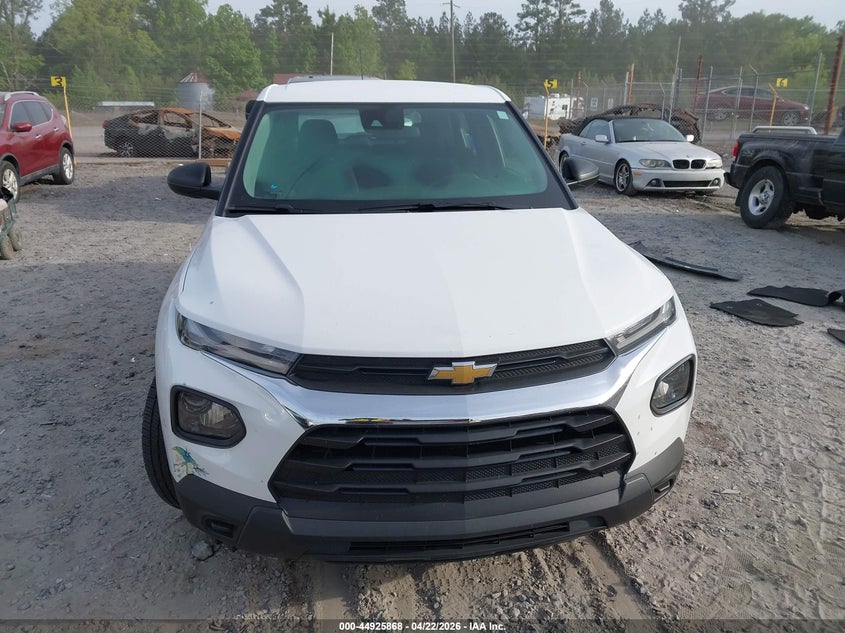 VIN KL79MMS22MB045255 2021 CHEVROLET TRAILBLAZER FWD LS