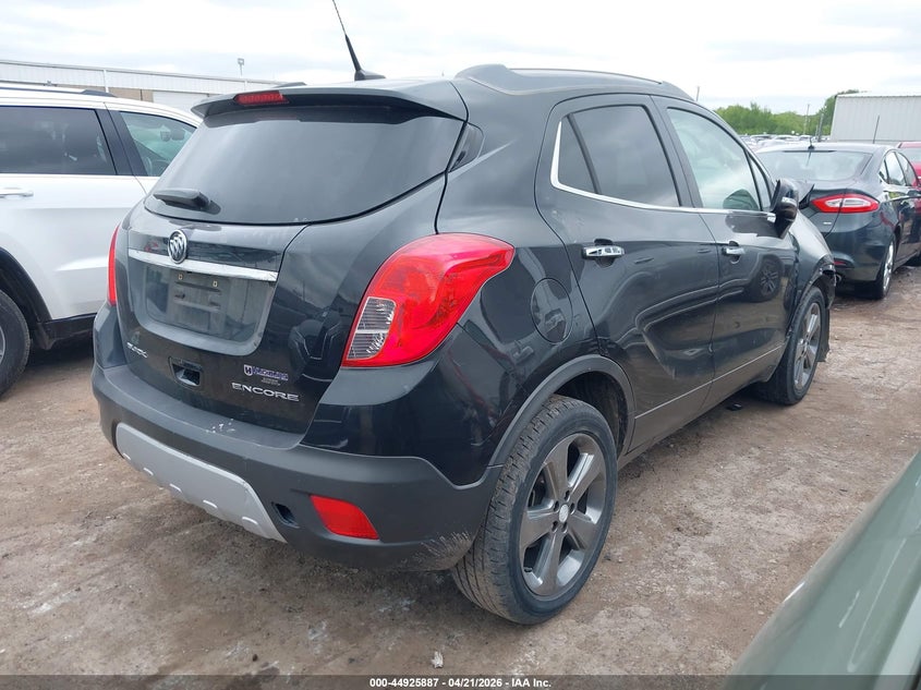 Vin: kl4cjasb3eb517748, lot: 45423266, buick encore 20144