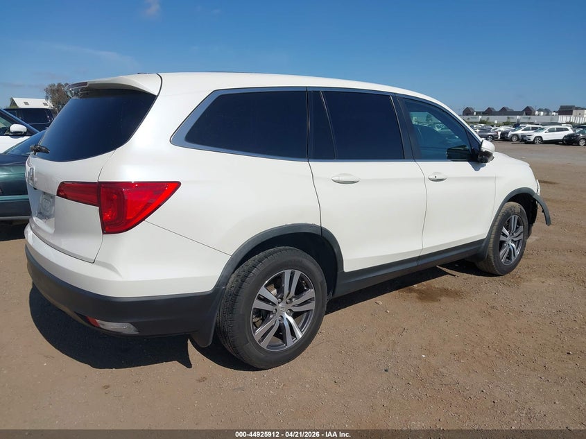 Vin: 5fnyf5h58jb000295, lot: 45423292, honda pilot ex-l 20184
