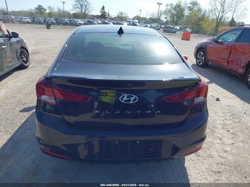 VIN KMHD84LF3KU839228 2019 HYUNDAI ELANTRA SEL
