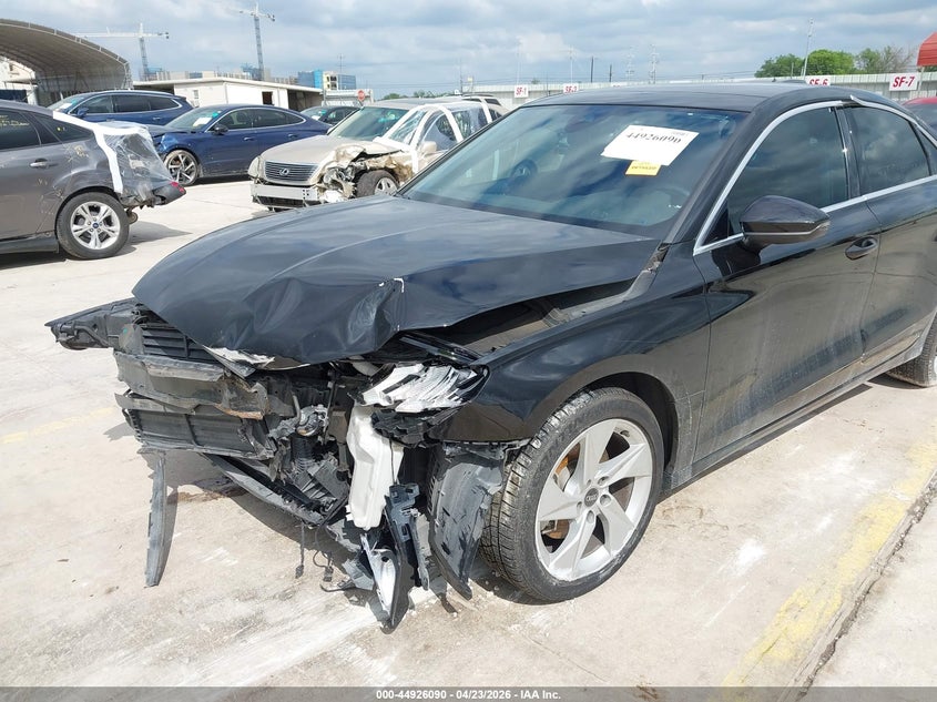 2022 Audi A3 Premium 40 Tfsi Front-Wheel Drive S Tronic VIN: WAUAUDGY8NA073921 Lot: 44926090