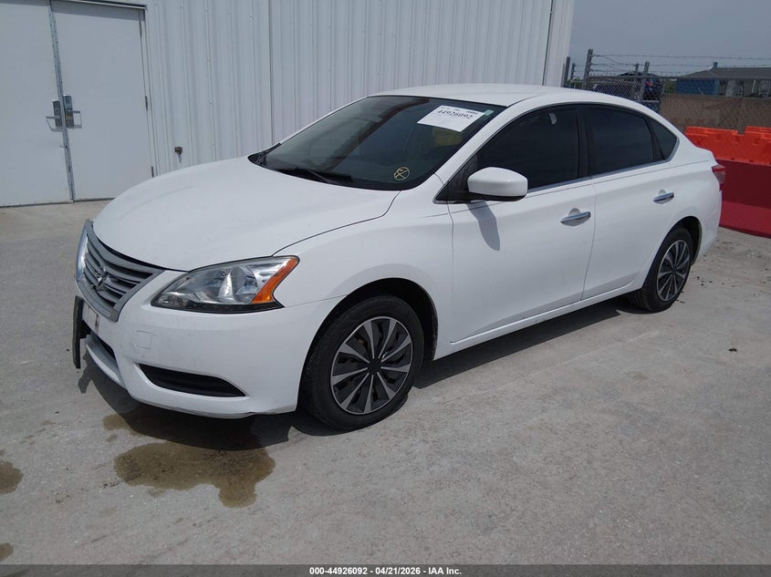 2015 NISSAN SENTRA auction photo 2