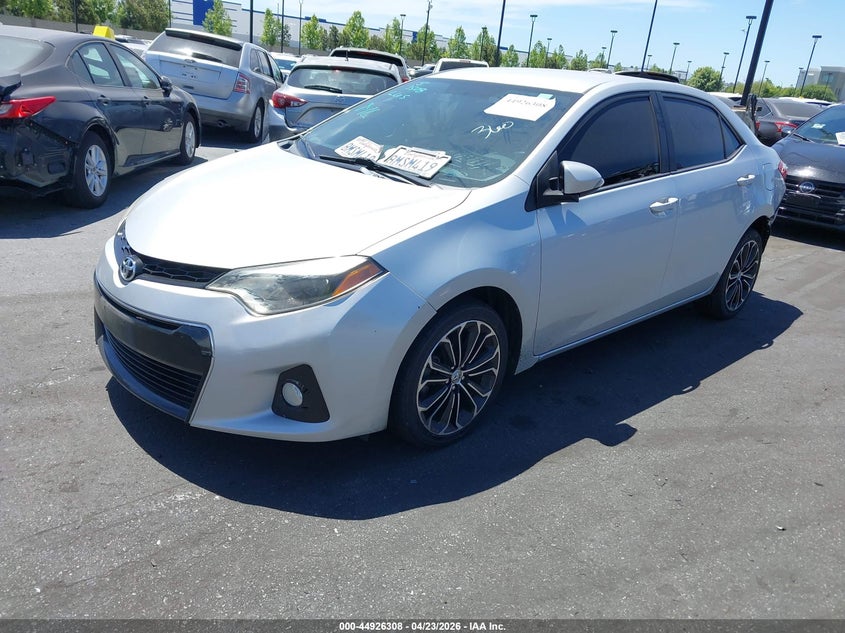 2016 Toyota Corolla S Plus