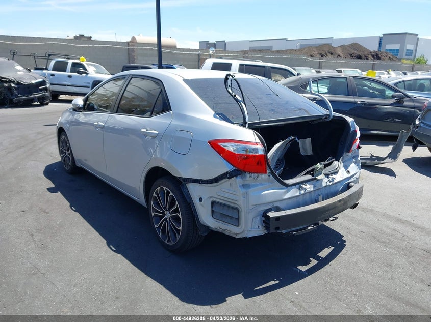2016 Toyota Corolla S Plus