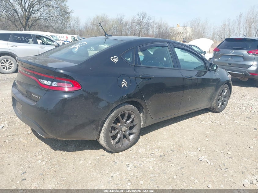Vin: 1c3cdfbb1fd403980, lot: 45423729, dodge dart sxt 20154