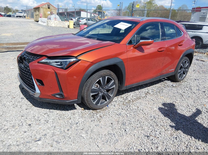 Vin: jthp9jbhxl2032782, lot: 45423743, lexus ux 250h 20202