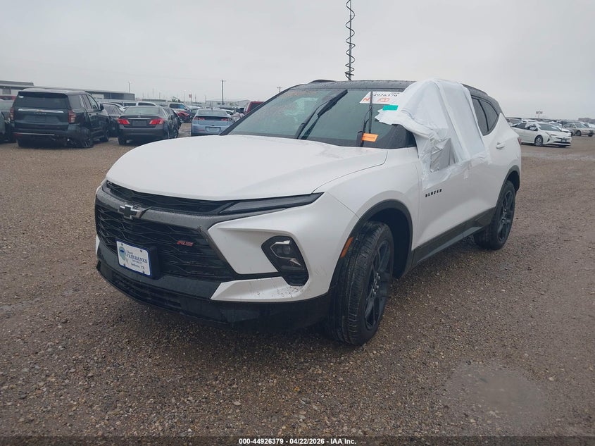 Vin: 3gnkbers8ss129546, lot: 45423758, chevrolet blazer fwd rs 20252