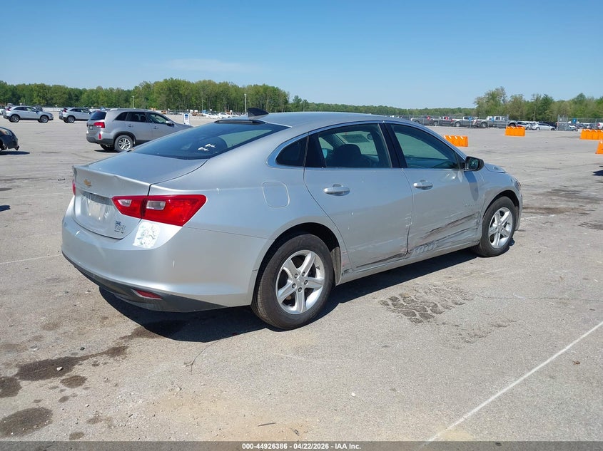 VIN 1G1ZB5ST5MF023663 2021 CHEVROLET MALIBU FWD LS
