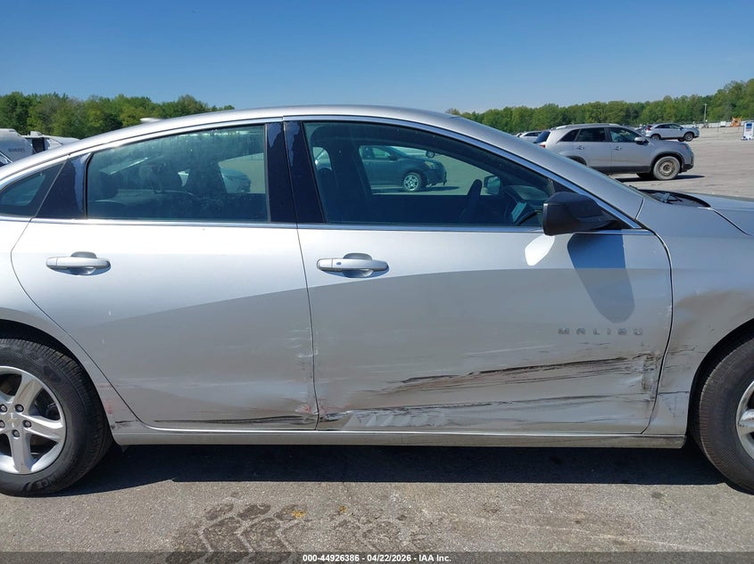VIN 1G1ZB5ST5MF023663 2021 CHEVROLET MALIBU FWD LS