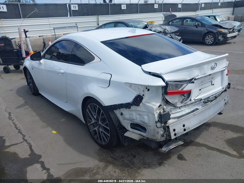Vin: jthhe5bc6f5002208, lot: 45423898, lexus rc 350 20153