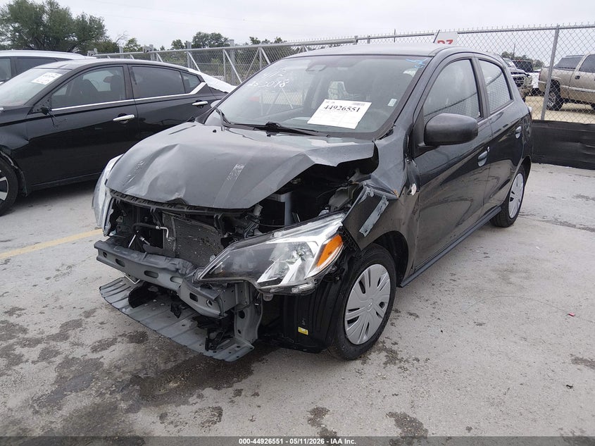Vin: ml32auhj7rh011587, lot: 45423930, mitsubishi mirage es/le 20242