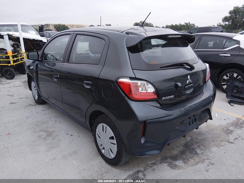 Vin: ml32auhj7rh011587, lot: 45423930, mitsubishi mirage es/le 20243