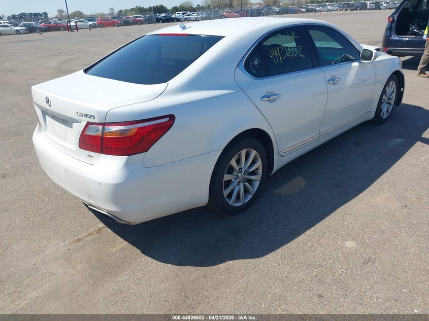 Vin: jthcl5ef8b5009208, lot: 45423931, lexus ls 460 20114