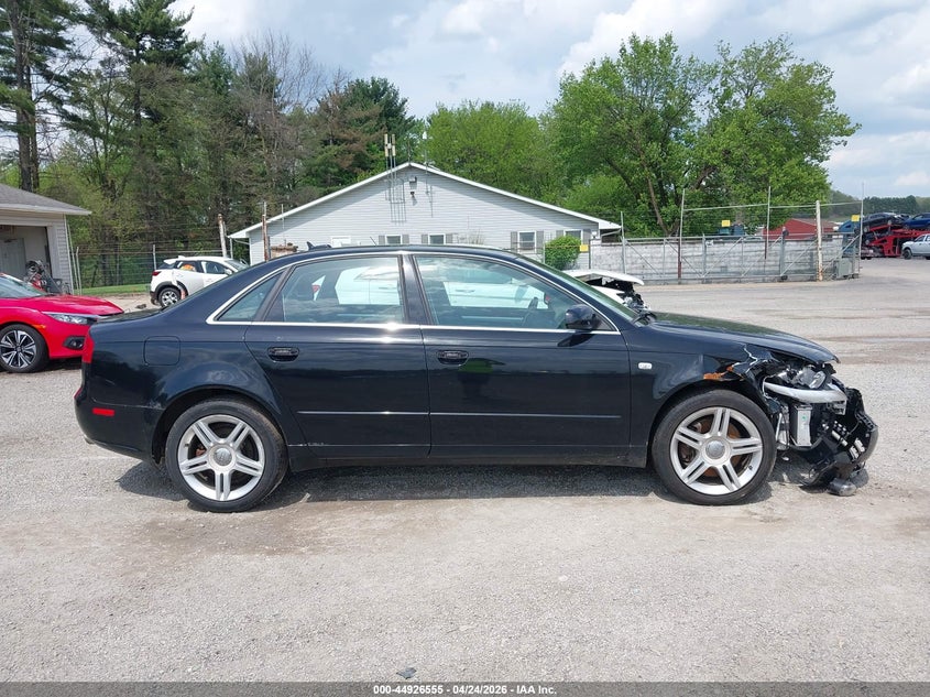 2006 Audi A4 2.0T VIN: WAUDF78E96A252063 Lot: 44926555