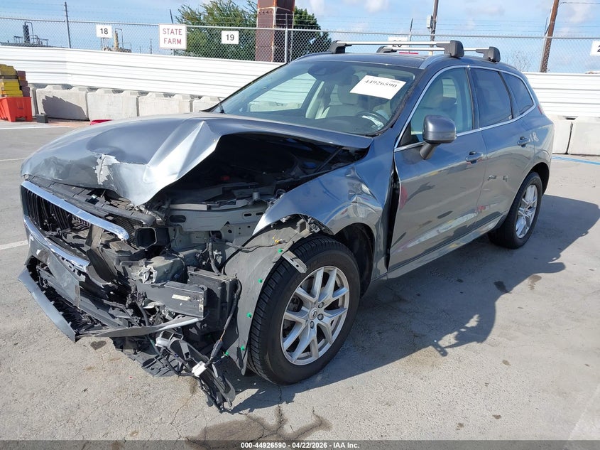 2020 Volvo Xc60 T5 Momentum VIN: YV4102RK8L1421772 Lot: 44926590