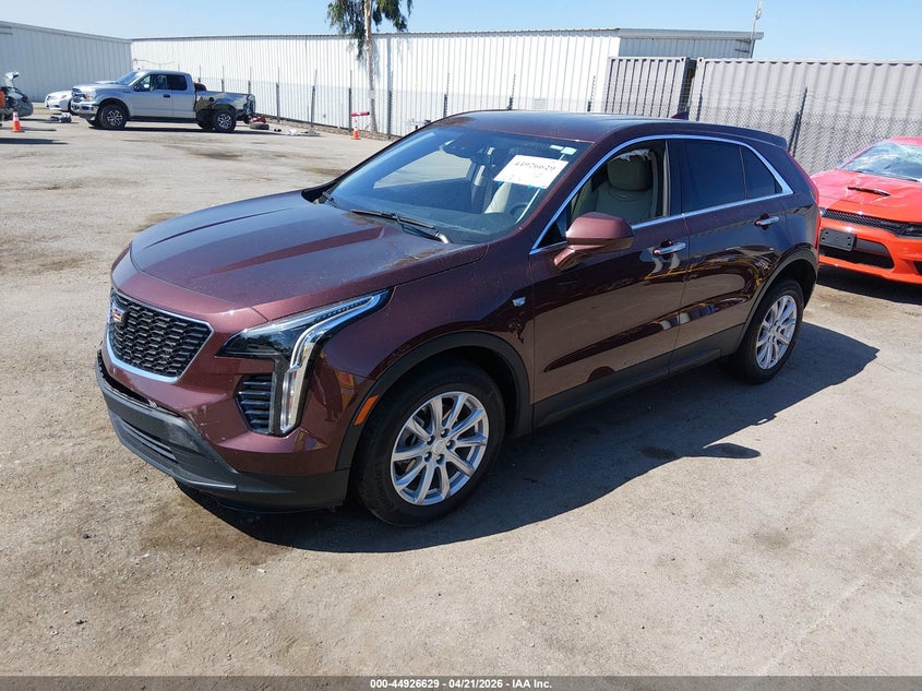 Vin: 1gyazar42pf107087, lot: 45424008, cadillac xt4 fwd luxury 20232