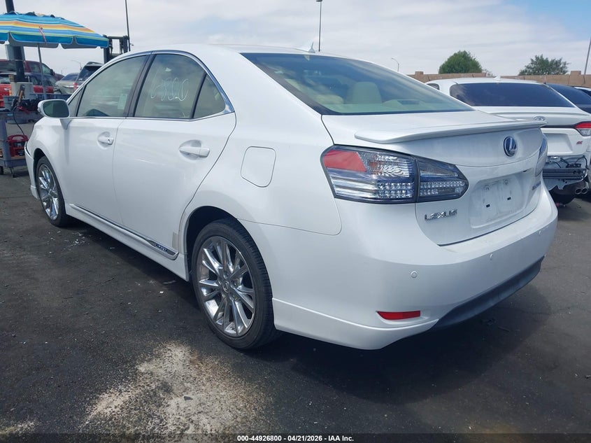 Vin: jthbb1ba6a2037220, lot: 45424179, lexus hs 250h premium 20103