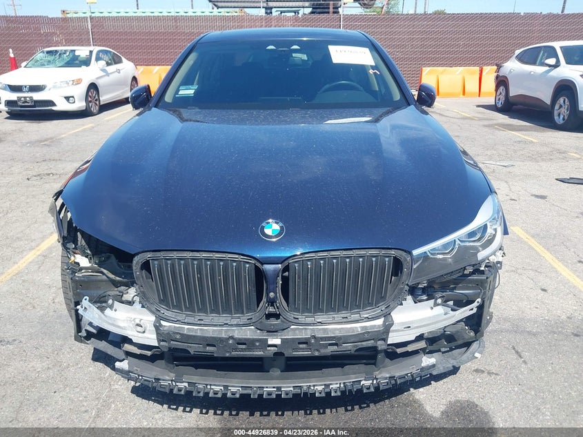 2019 BMW 740I VIN: WBA7E2C56KB217785 Lot: 44926839