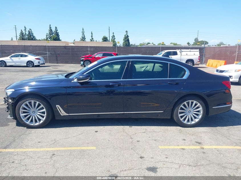 2019 BMW 740I VIN: WBA7E2C56KB217785 Lot: 44926839