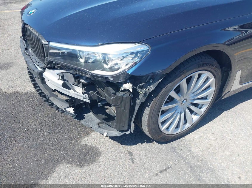 2019 BMW 740I VIN: WBA7E2C56KB217785 Lot: 44926839