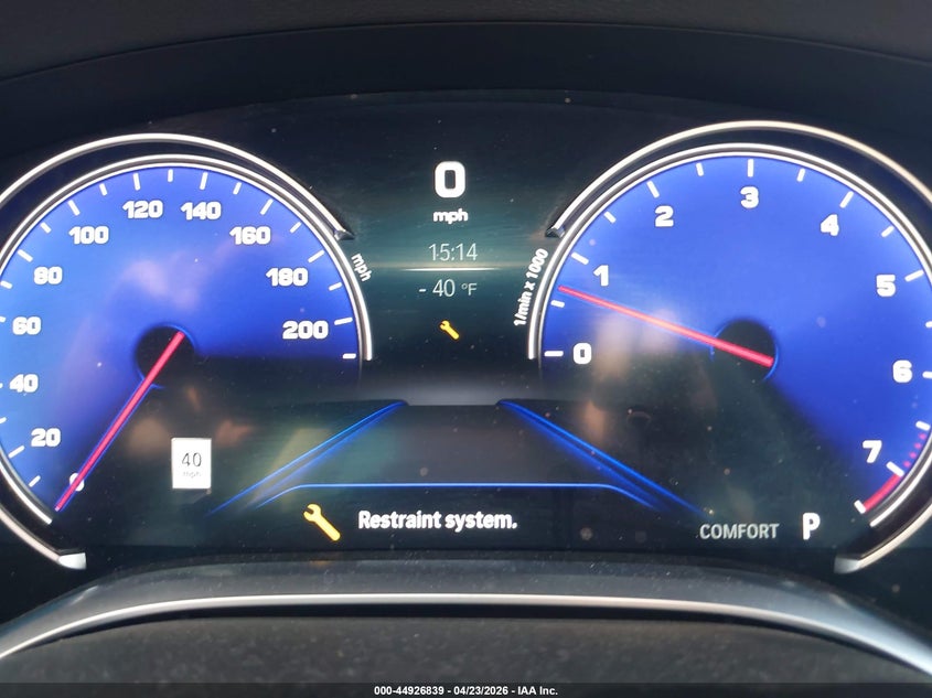 2019 BMW 740I VIN: WBA7E2C56KB217785 Lot: 44926839