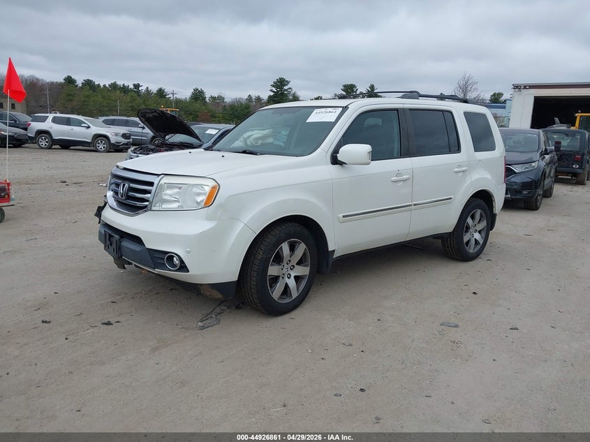 Vin: 5fnyf4h96eb015350, lot: 45424240, honda pilot touring 20142