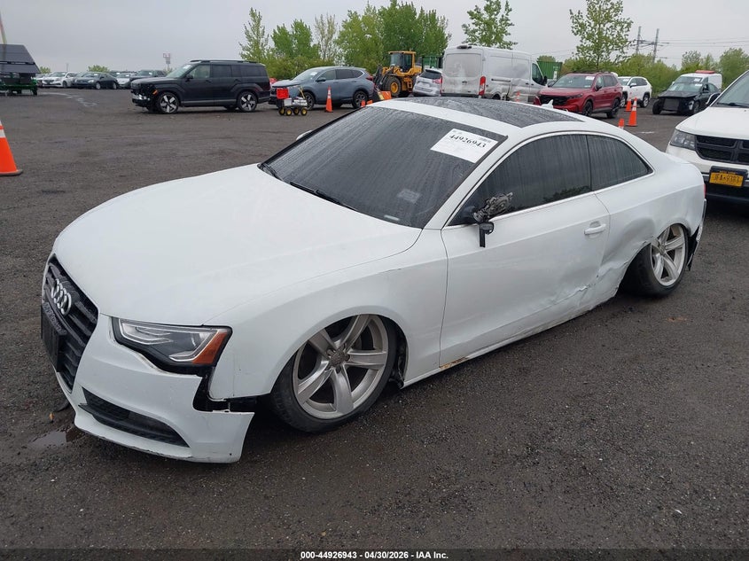 Vin: waucfafr4fa034479, lot: 45424322, audi a5 2.0t premium 20152