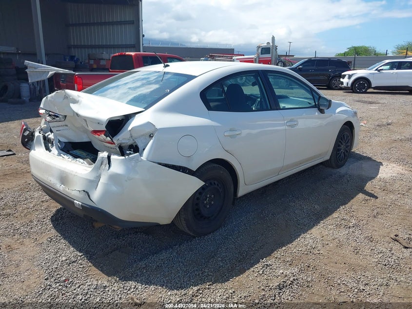 Vin: 4s3gkab67l3612165, lot: 45424433, subaru impreza sedan 20204