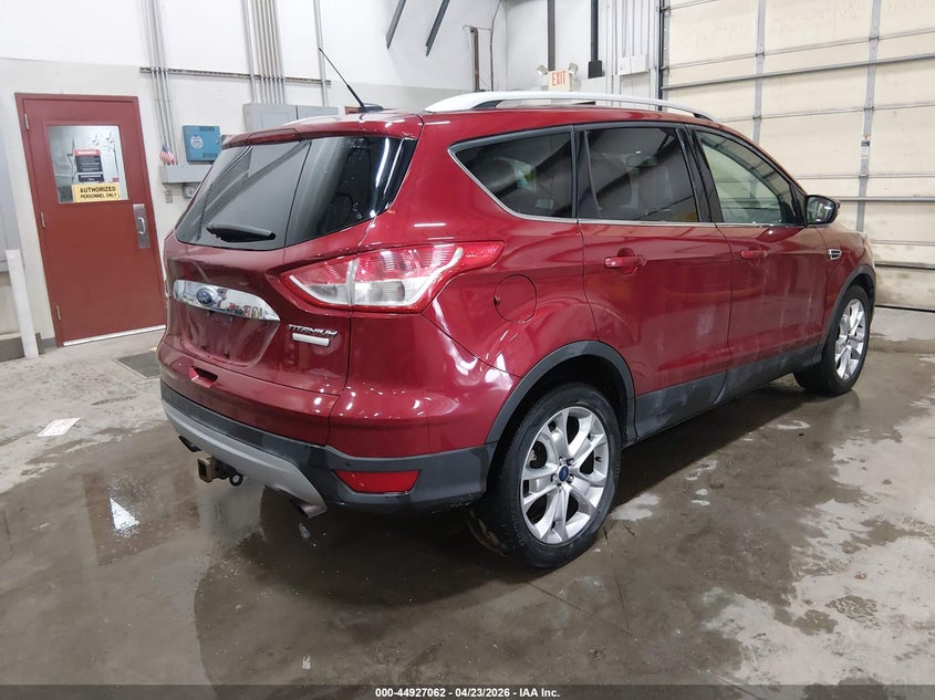 Vin: 1fmcu0j91gua83998, lot: 45424441, ford escape titanium 20164