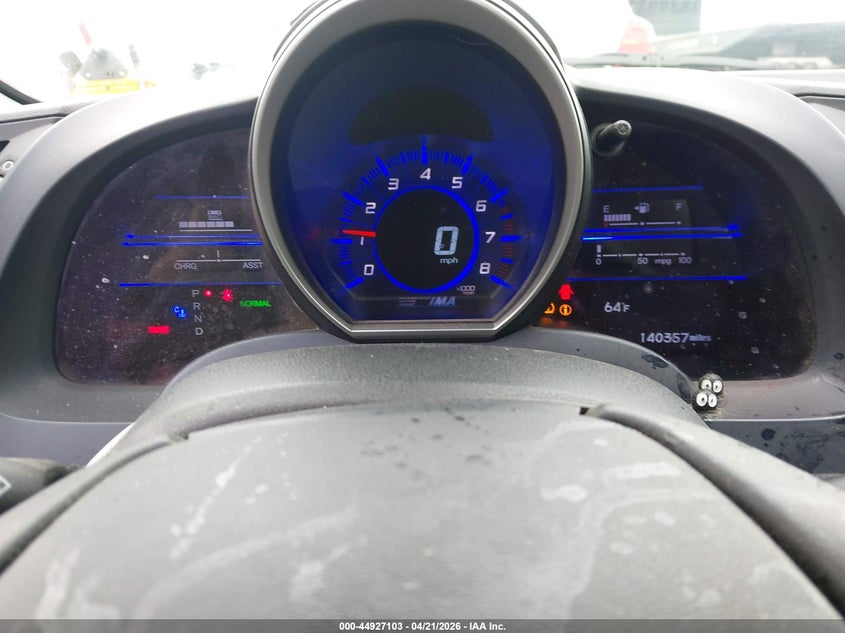 2011 Honda Cr-Z Ex VIN: JHMZF1D60BS014058 Lot: 44927103