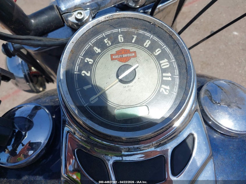 2012 Harley-davidson Softail Flstc Heritage Softail Classic blue Lot 111044927241 Vin 1HD1BWV15CB047082