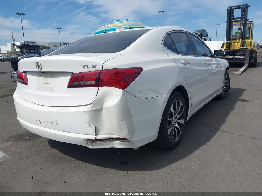 2015 ACURA TLX SEDAN 2.4L I-4 DI, DOHC, VVT, 206HP
