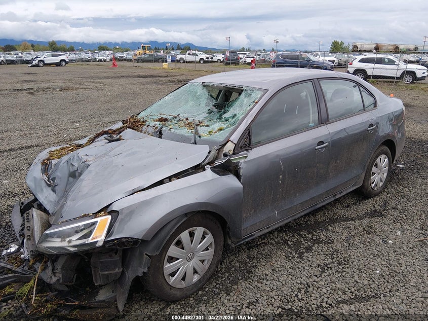 2015 Volkswagen Jetta 2.0l S 3VW1K7AJ9FM267512 photo 1