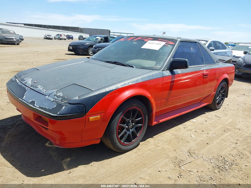 JT2AW15C1G0067947 1986 Toyota Mr2 photo 1