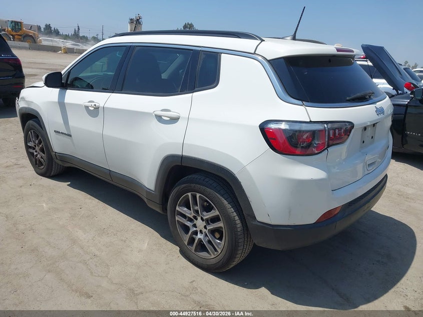 Vin: 3c4njcbb8ht632441, lot: 45424895, jeep new compass latitude fwd 20173