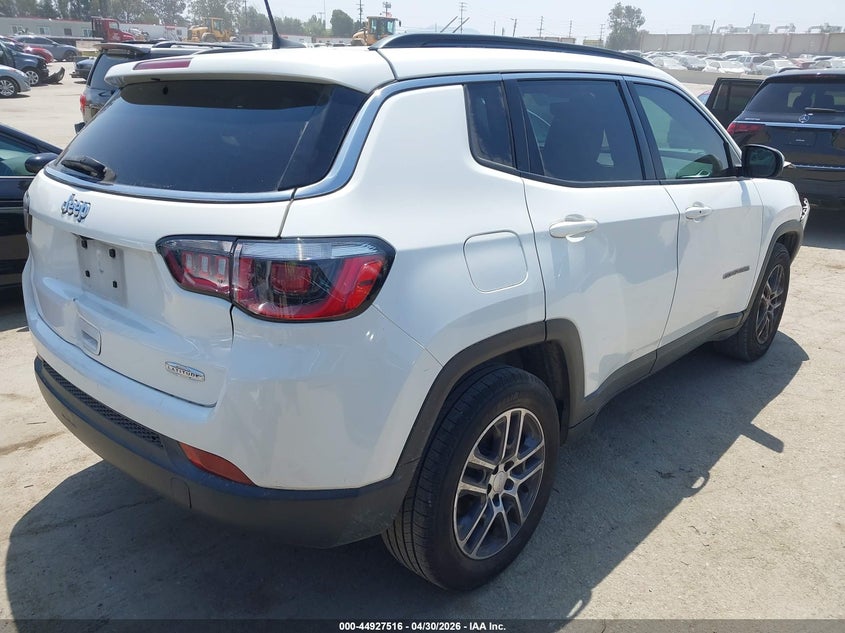 Vin: 3c4njcbb8ht632441, lot: 45424895, jeep new compass latitude fwd 20174