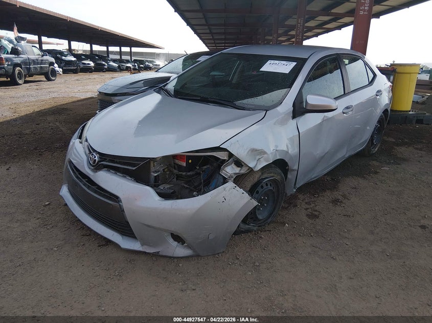 2016 Toyota Corolla Le 2T1BURHE9GC607208 photo 1