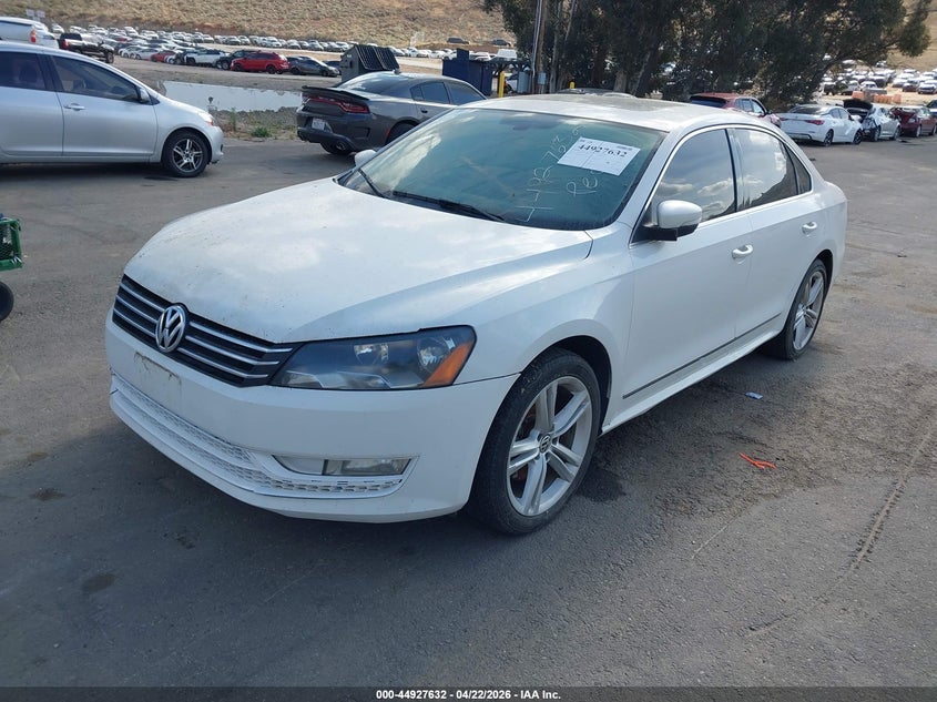 2013 Volkswagen Passat 2.0L Tdi Se