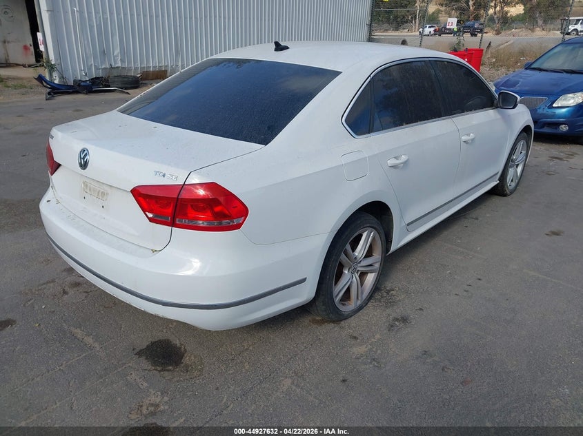 2013 Volkswagen Passat 2.0L Tdi Se
