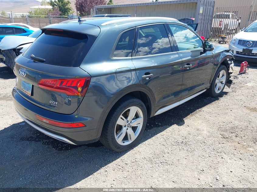 Vin: wa1anafy2j2011963, lot: 45425192, audi q5 2.0t premium/2.0t tech premium 20184