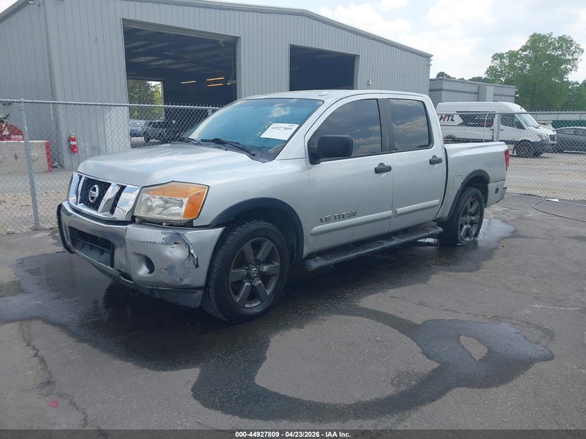 Vin: 1n6ba0ed8fn506637, lot: 45425198, nissan titan sv 20152
