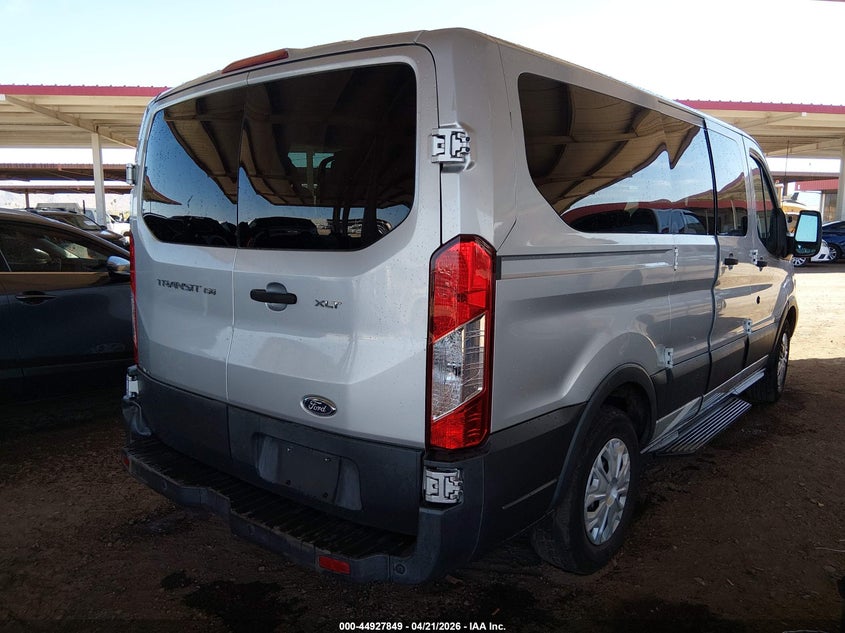 Vin: 1fmzk1zm5fkb33181, lot: 45425238, ford transit-150 xlt 20154