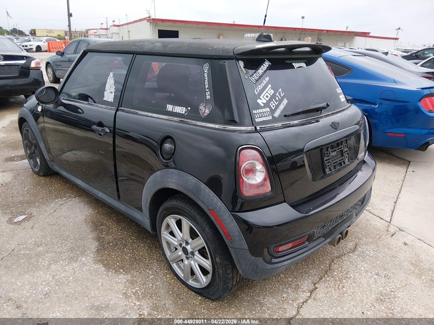 Vin: wmwsv3c56bty22643, lot: 45425400, mini cooper s 20113