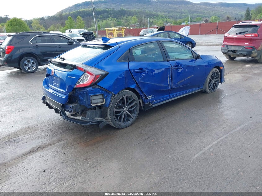VIN SHHFK7G41LU216191 2020 HONDA CIVIC SPORT