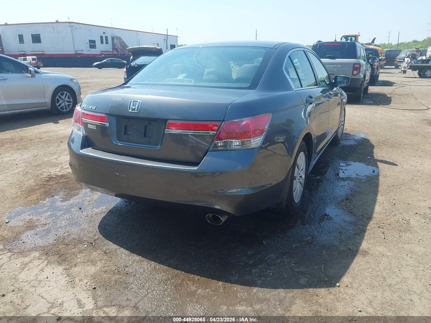 2012 Honda Accord 2.4 2.4 Lx grey Lot 111044928065 Vin 1HGCP2F31CA231236