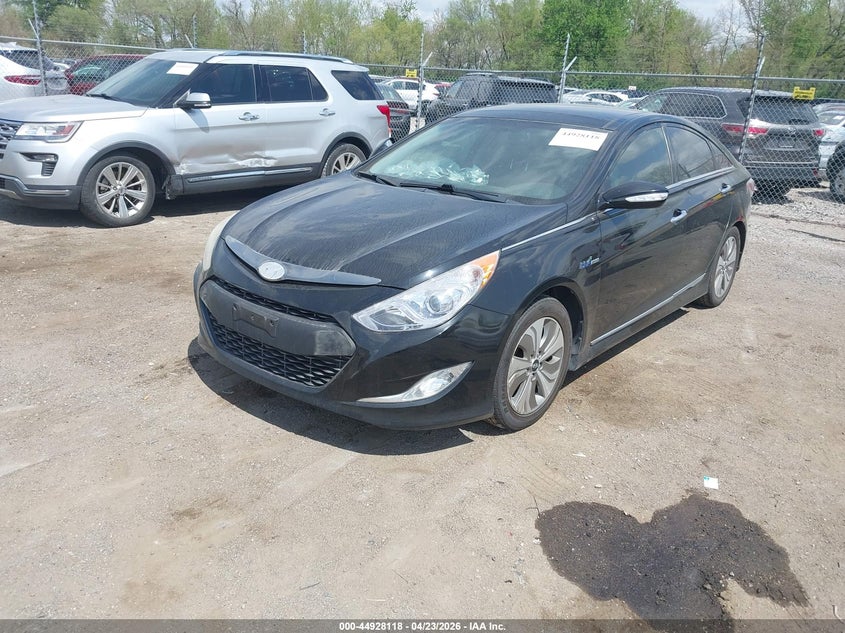 2014 Hyundai Sonata Hybrid Limited KMHEC4A44EA107703 photo 1