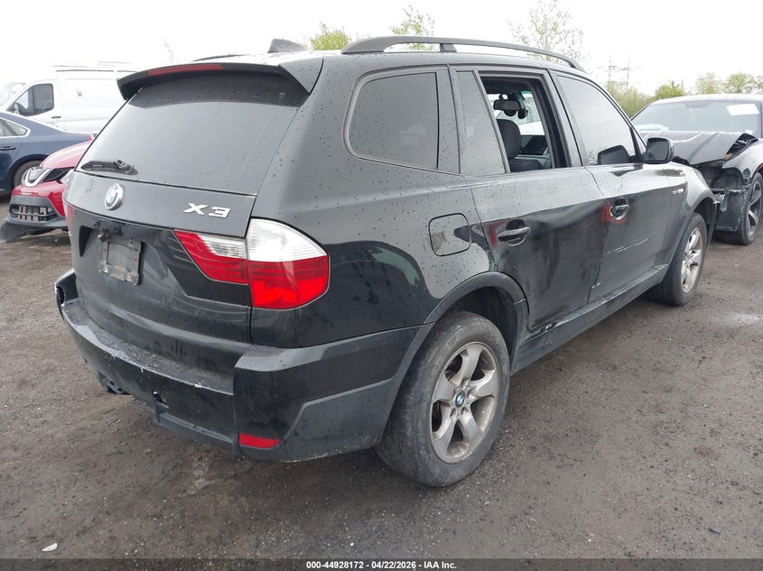 2007 BMW X3 3.0Si VIN: WBXPC93407WF20432 Lot: 44928172